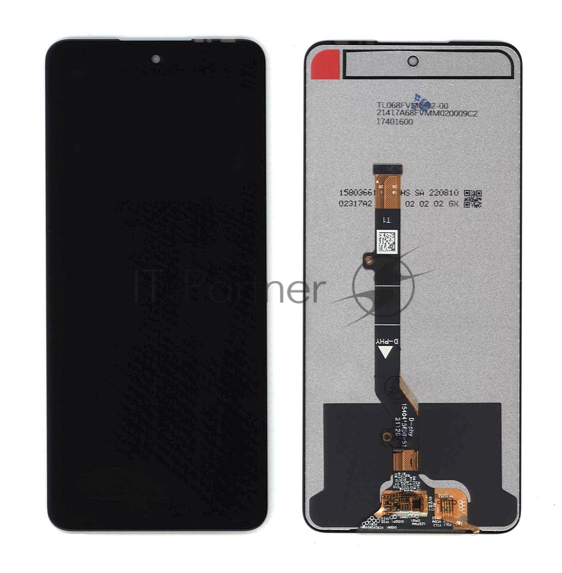 Дисплей для Tecno Camon 17P черный