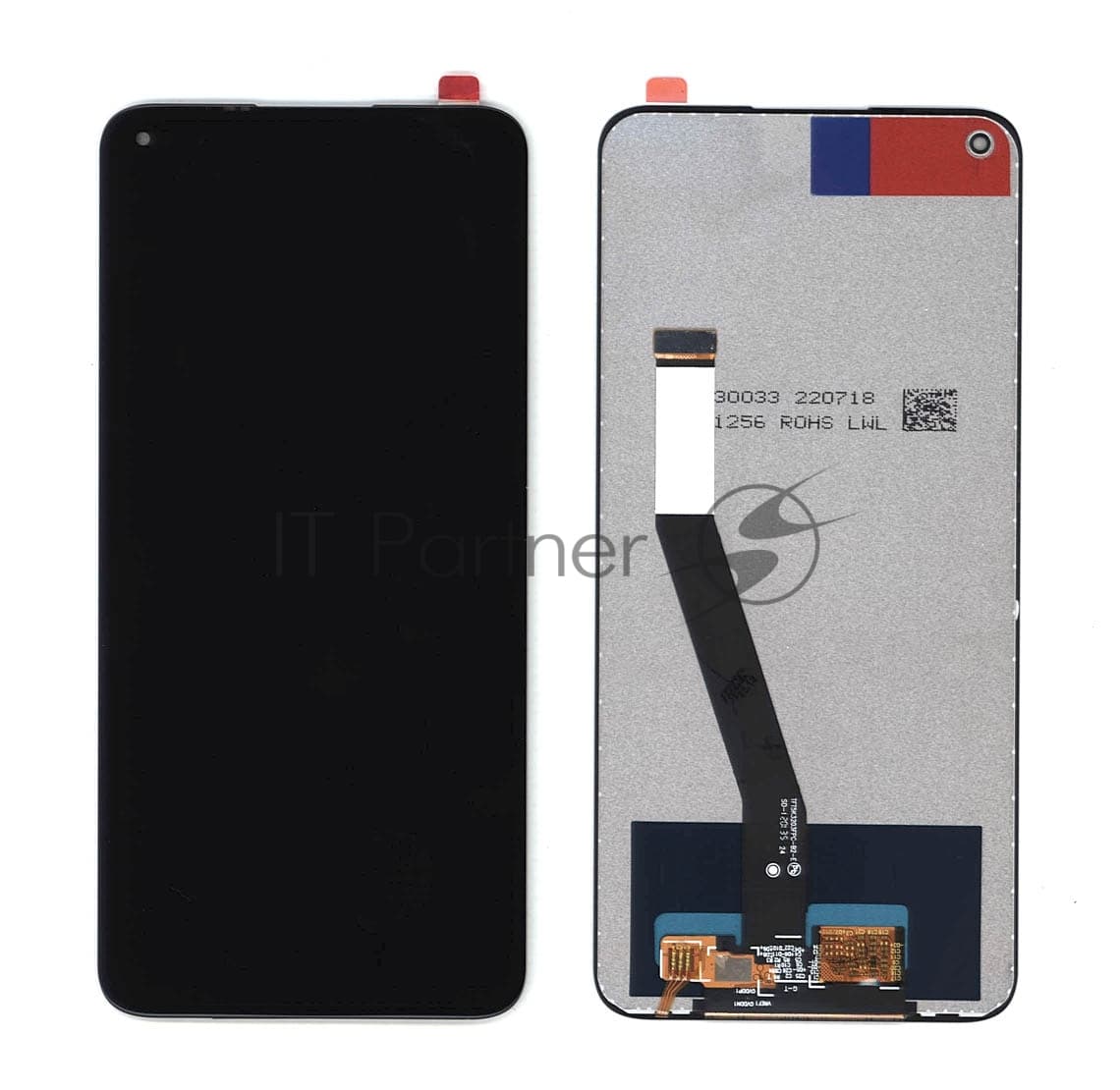 Дисплей для Xiaomi Redmi Note 9, Redmi 10X черный