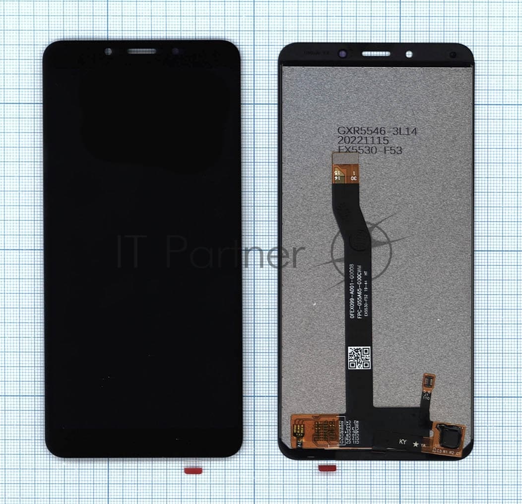 Дисплей для Xiaomi Redmi 6, Redmi 6A в сборе с тачскрином (copy) черный