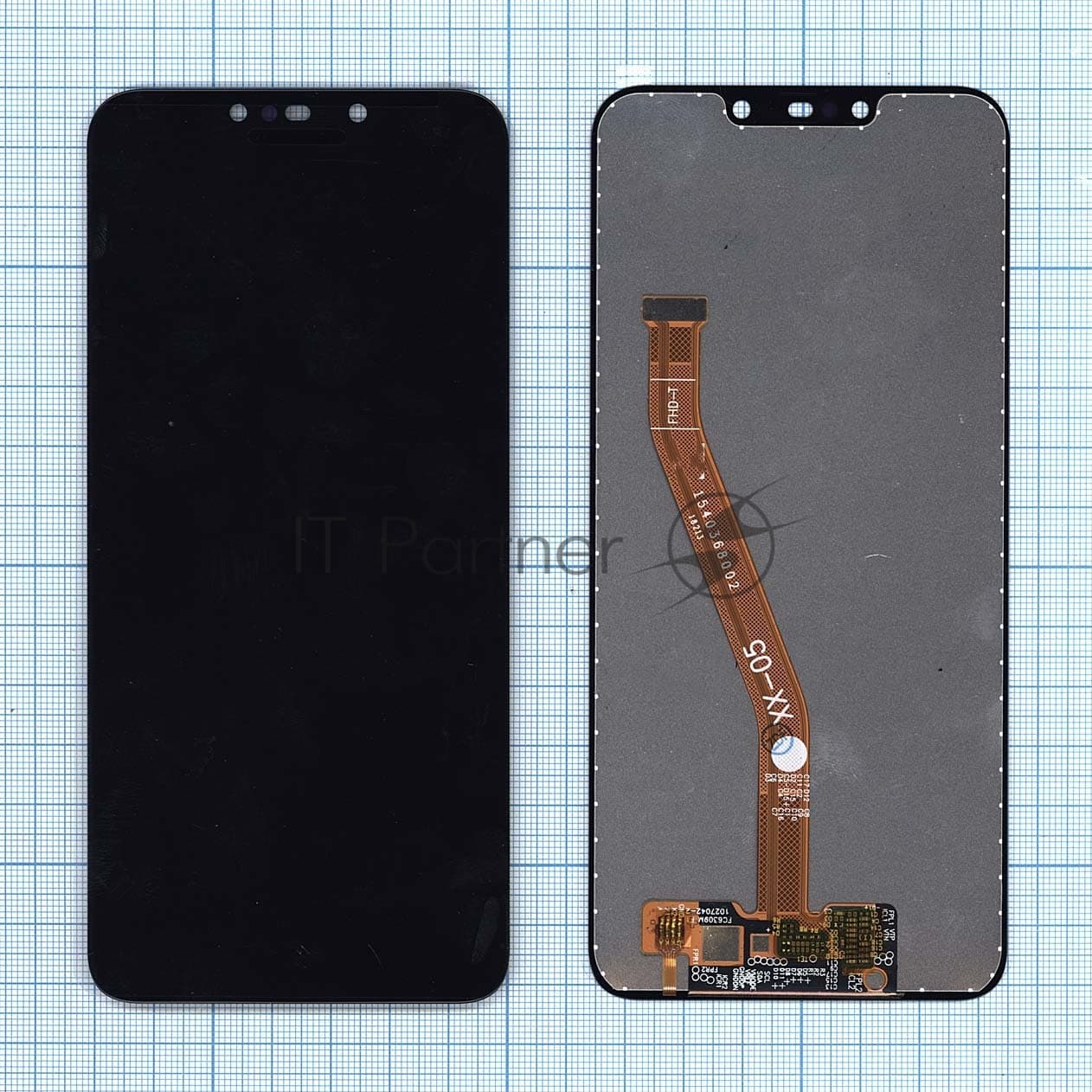 Дисплей для Huawei Nova 3i, P Smart Plus черный