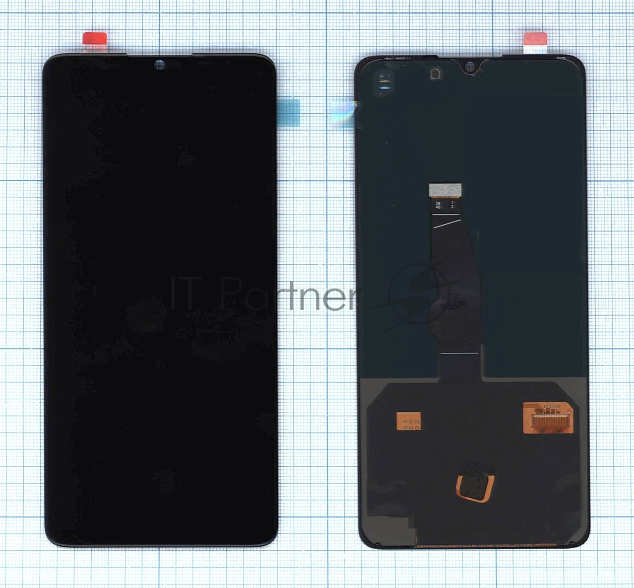 Дисплей для Huawei P30 в сборе с тачскрином (TFT) черный