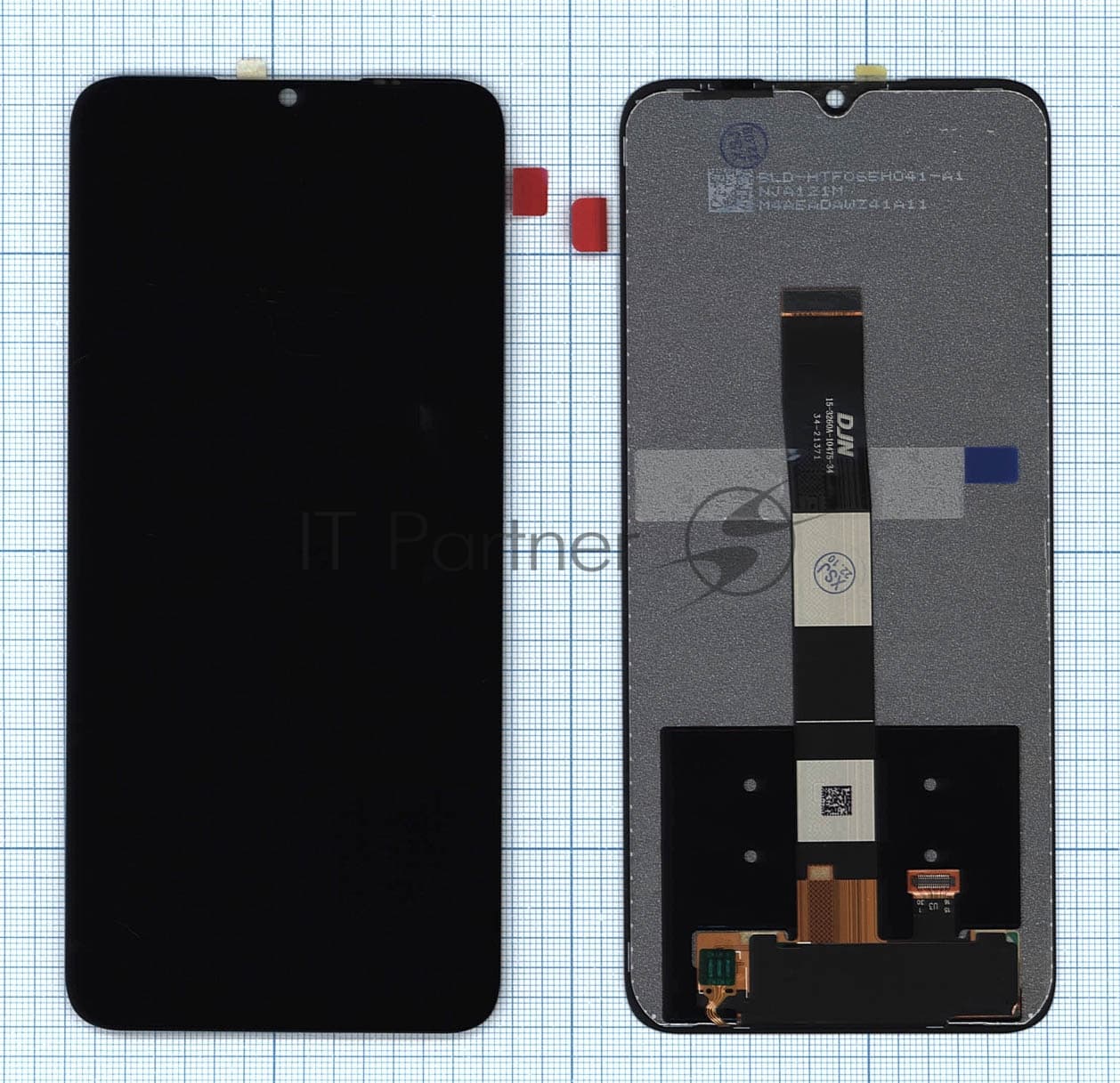 Дисплей для Xiaomi Redmi 9A, Redmi 9C, Redmi 10A черный