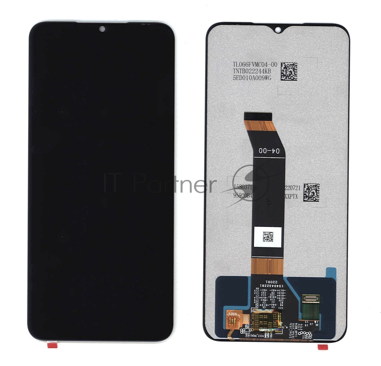 Дисплей для Xiaomi Poco M4 в сборе с тачскрином черный