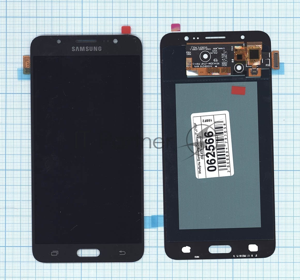 Дисплей для Samsung Galaxy J7 (2016) SM-J710F (TFT) черный