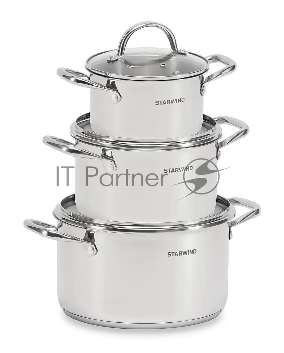 Набор кастрюль Starwind Chef Family 6 предметов (SW-CH1006)