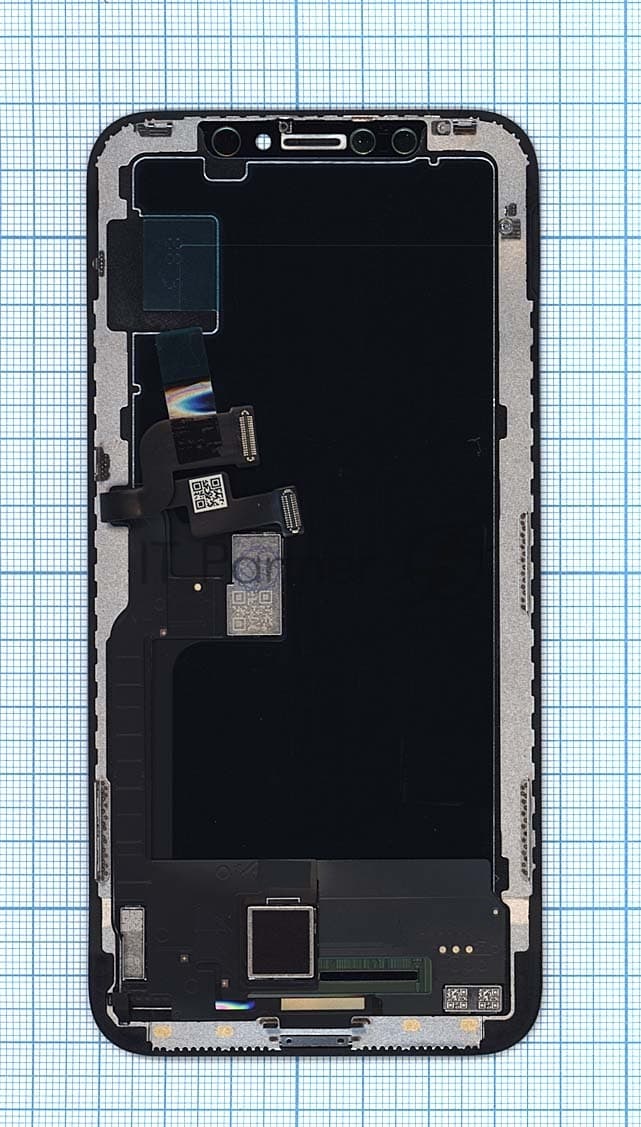 Дисплей для iPhone X в сборе с тачскрином (OLED ALG) черный