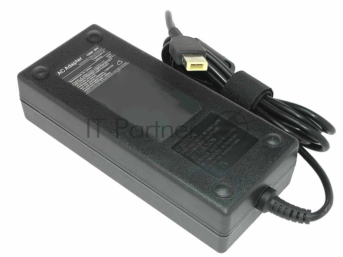 Блок питания (сетевой адаптер) для ноутбуков Lenovo 20V 6.75A 135W rectangle LO135200USBz