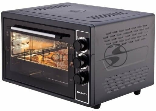 KRAFT KF-MO 3800 BL Мини-печь, 38 л, черный