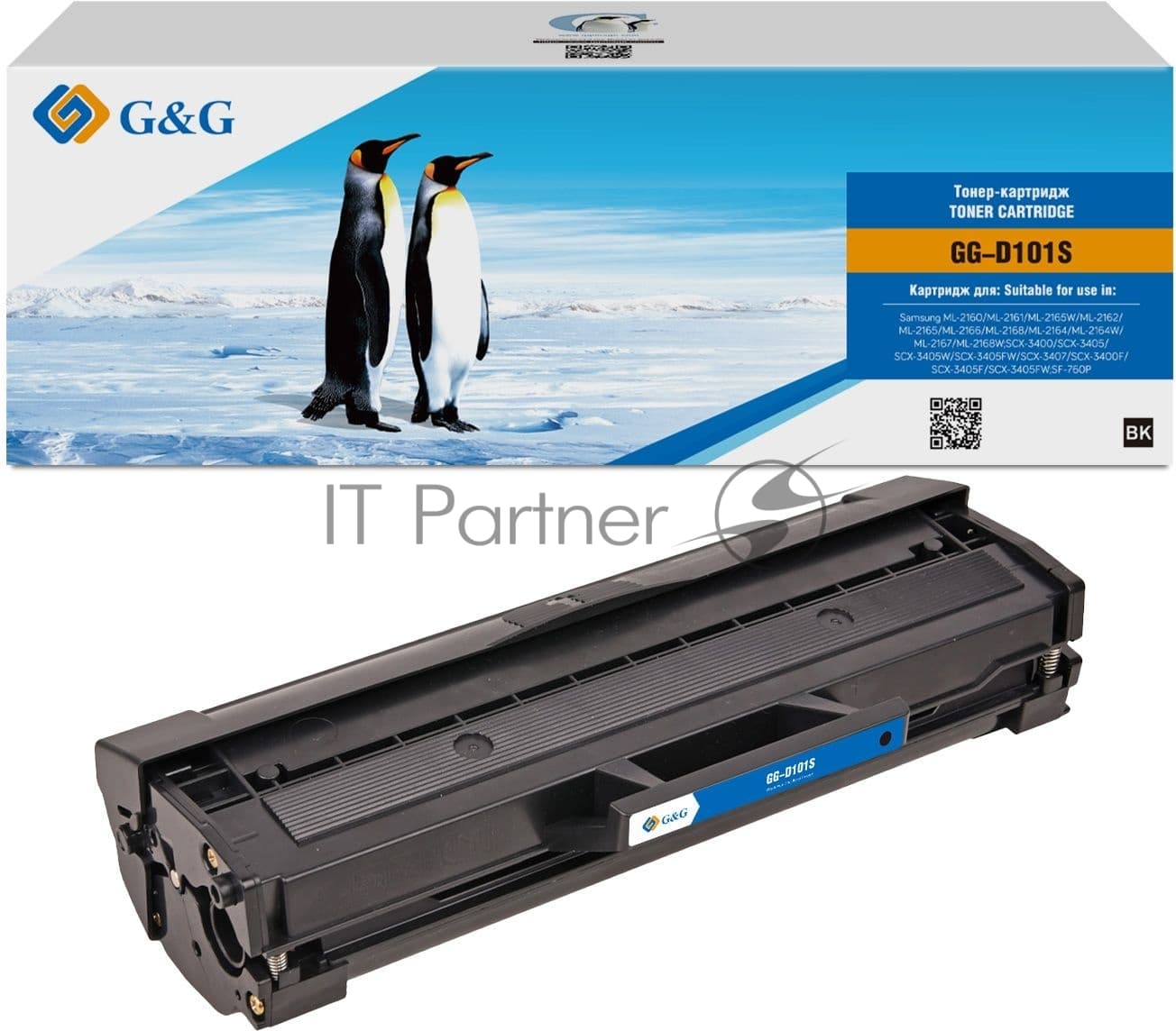 G&G Картридж лазерный GG-D101S черный 1500 стр.