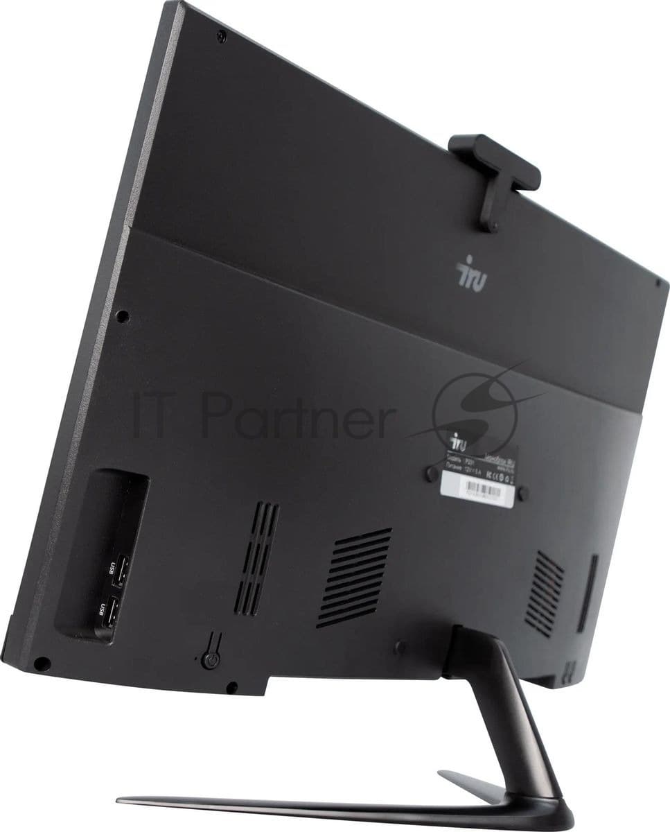 Моноблок IRU Агат 313 23.8" Full HD i3 10100 (3.6) 8Gb SSD512Gb UHDG 630 FreeDOS GbitEth WiFi BT 120W клавиатура мышь Cam черный 1920x1080
