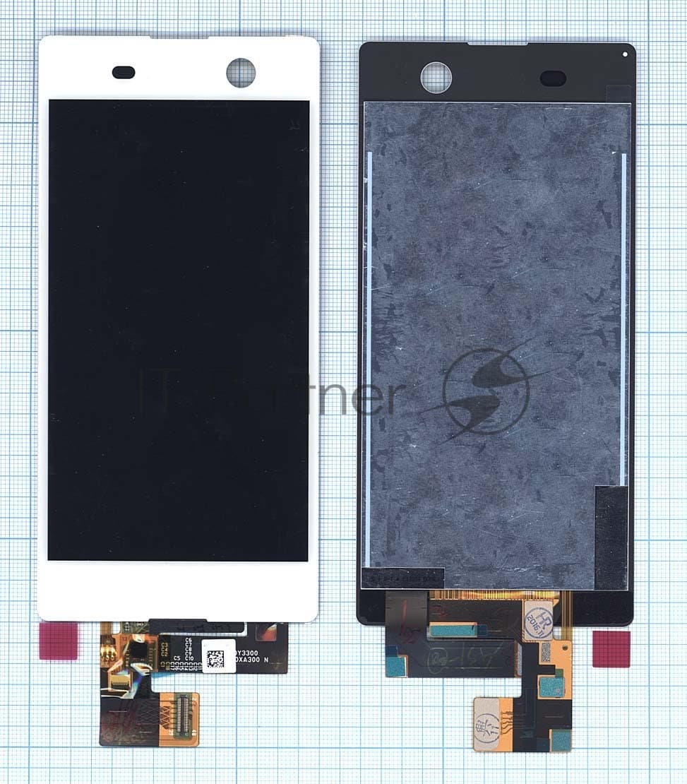 Дисплей для Sony Xperia M5 белый