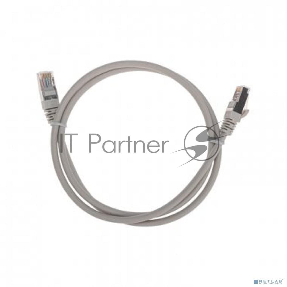 Патч-корд F/UTP Rexant cat.5e, RJ45-RJ45, 26AWG, ZH нг(А)-HF, серый, 1 м