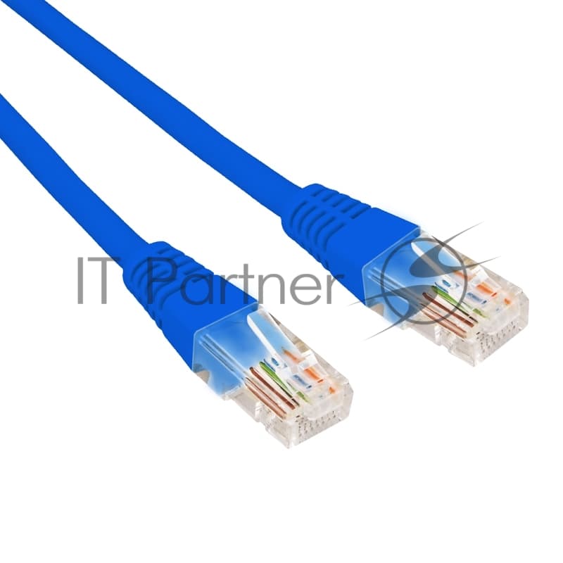 Патч-корд U/UTP Rexant cat.6, RJ45-RJ45, неэкранированный, 26AWG, LSZH, синий, 2 м