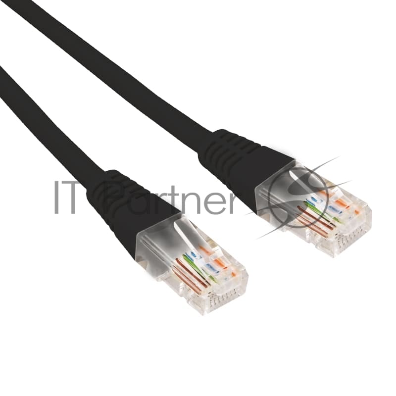 Патч-корд U/UTP Rexant cat.6, RJ45-RJ45, неэкранированный, 26AWG, LSZH, черный, 2 м