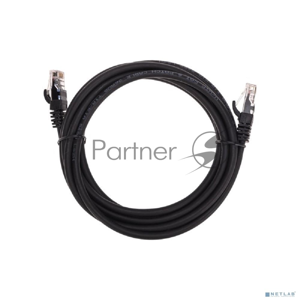 Патч-корд U/UTP Rexant cat. 6, RJ45-RJ45, неэкранированный, 26AWG, LSZH, черный, 3 м