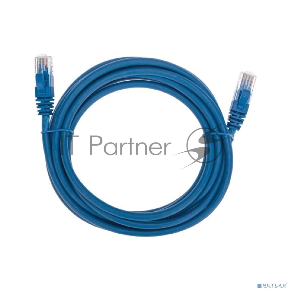 Патч-корд U/UTP Rexant cat.6, RJ45-RJ45, неэкранированный, 26AWG, LSZH, синий, 3 м