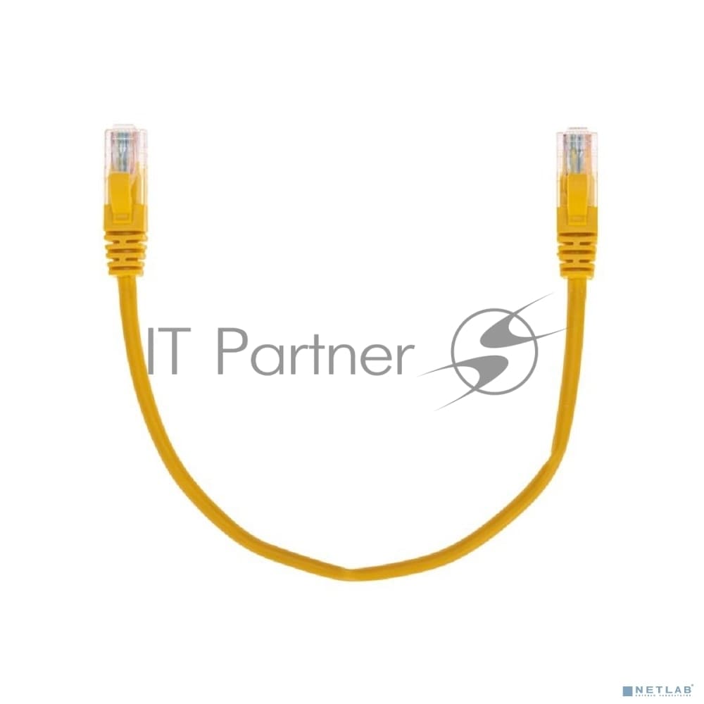 Патч-корд U/UTP Rexant cat.5e, RJ45-RJ45, 26AWG, LSZH, желтый, 0,3м