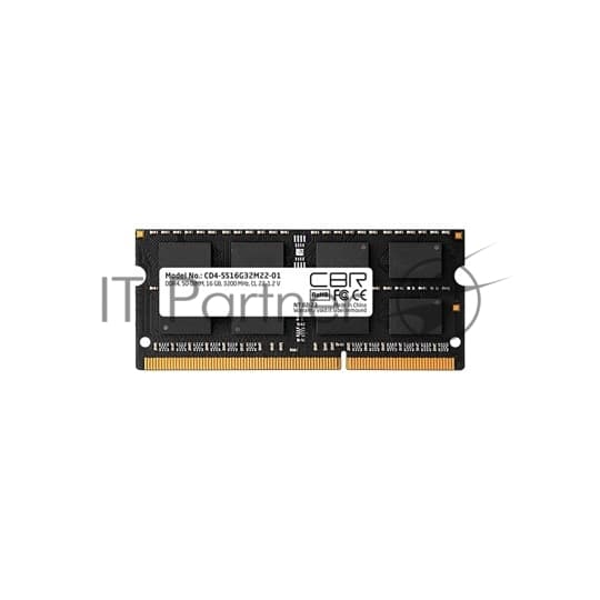 Оперативная память CBR, DDR4, 16GB (1x16GB), 3200MHz, CL22, SO-DIMM