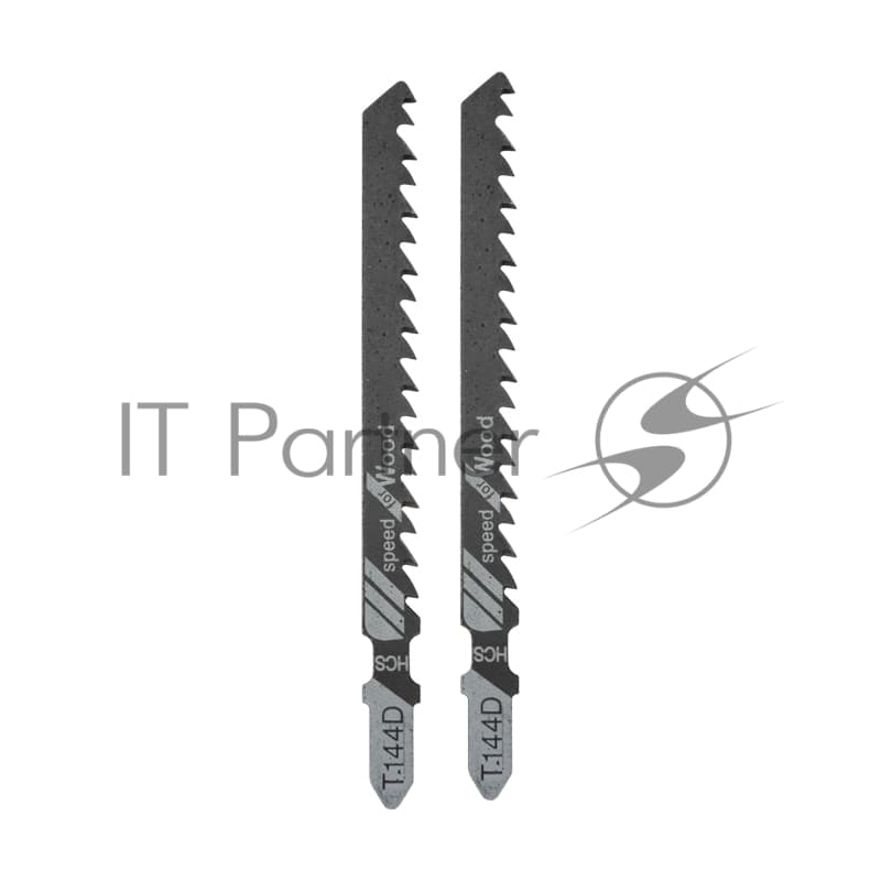 Пилка для электролобзика Kranz 100 мм 6 з/д 8-60 мм T144D (2 шт./уп.) (дерево)