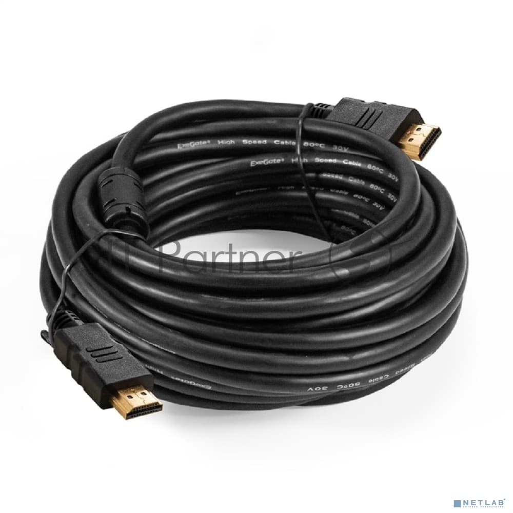 Кабель HDMI - HDMI, 10м, ExeGate EX-CC-HDMI-10.0F