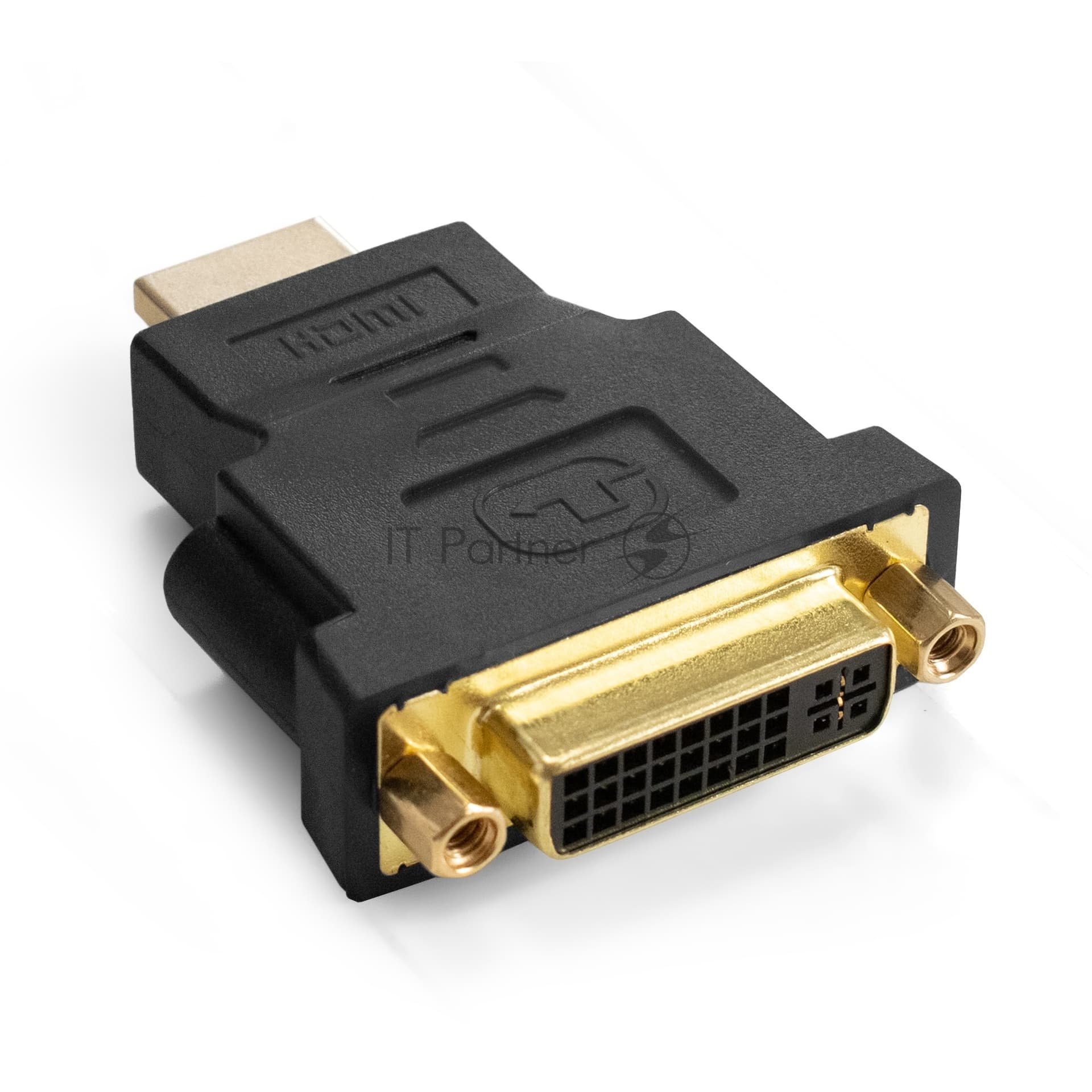 Переходник DVI-D-HDMI ExeGate EX-HDMI-DVI-3 (25F/19M, v 1.4b, позолоченные контакты, экран)