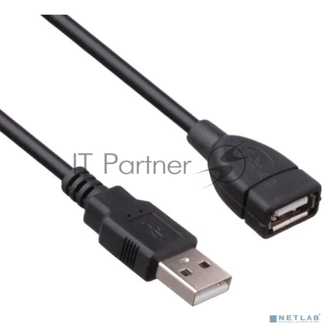 Удлинитель USB 2.0 ExeGate EX-CC-USB2-AMAF-1.0 (Am/Af, 1,0м)