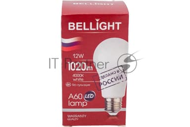 Лампа светодиодная Bellight LED 12 Вт Е27 220 4000 К 1020 Лм
