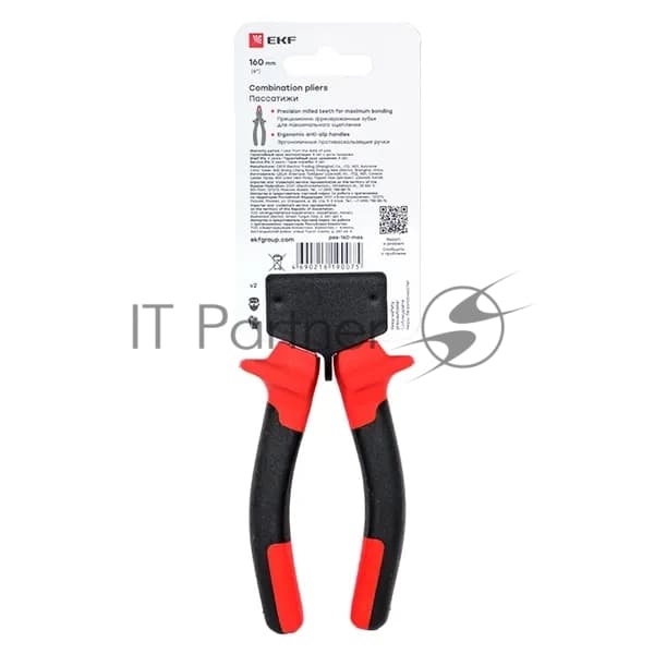 Пассатижи EKF Master 160 мм Basic