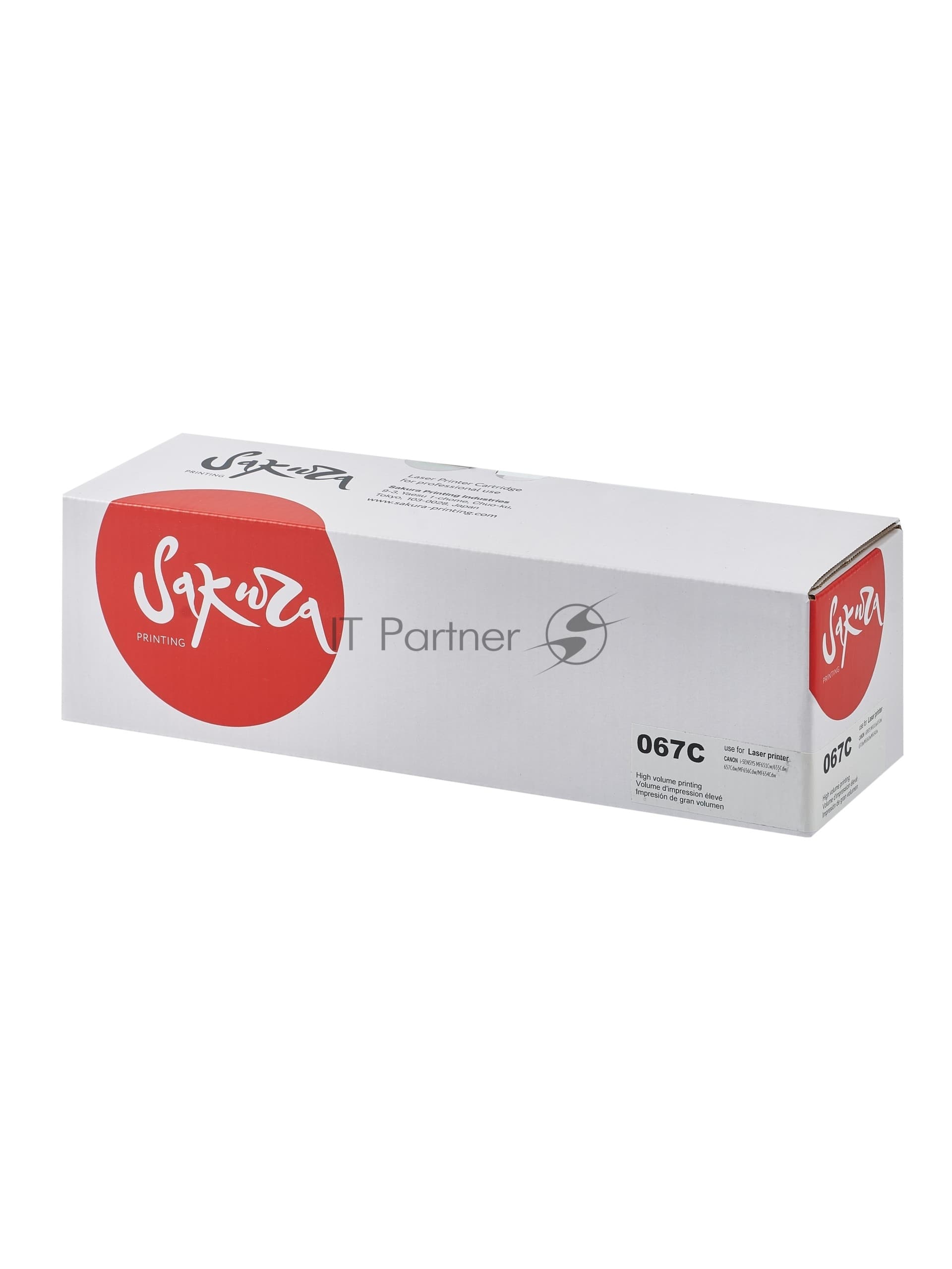 Картридж лазерный Sakura 067C (5101C002) для Canon i-SENSYS LBP631/LBP633/MF651/MF655/MF657, голубой, 1300 к. (чип без счетчика копий)