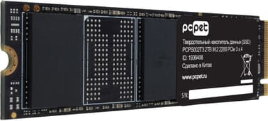 Накопитель SSD PC Pet PCI-E 3.0 x4 2Tb PCPS002T3 M.2 2280 OEM