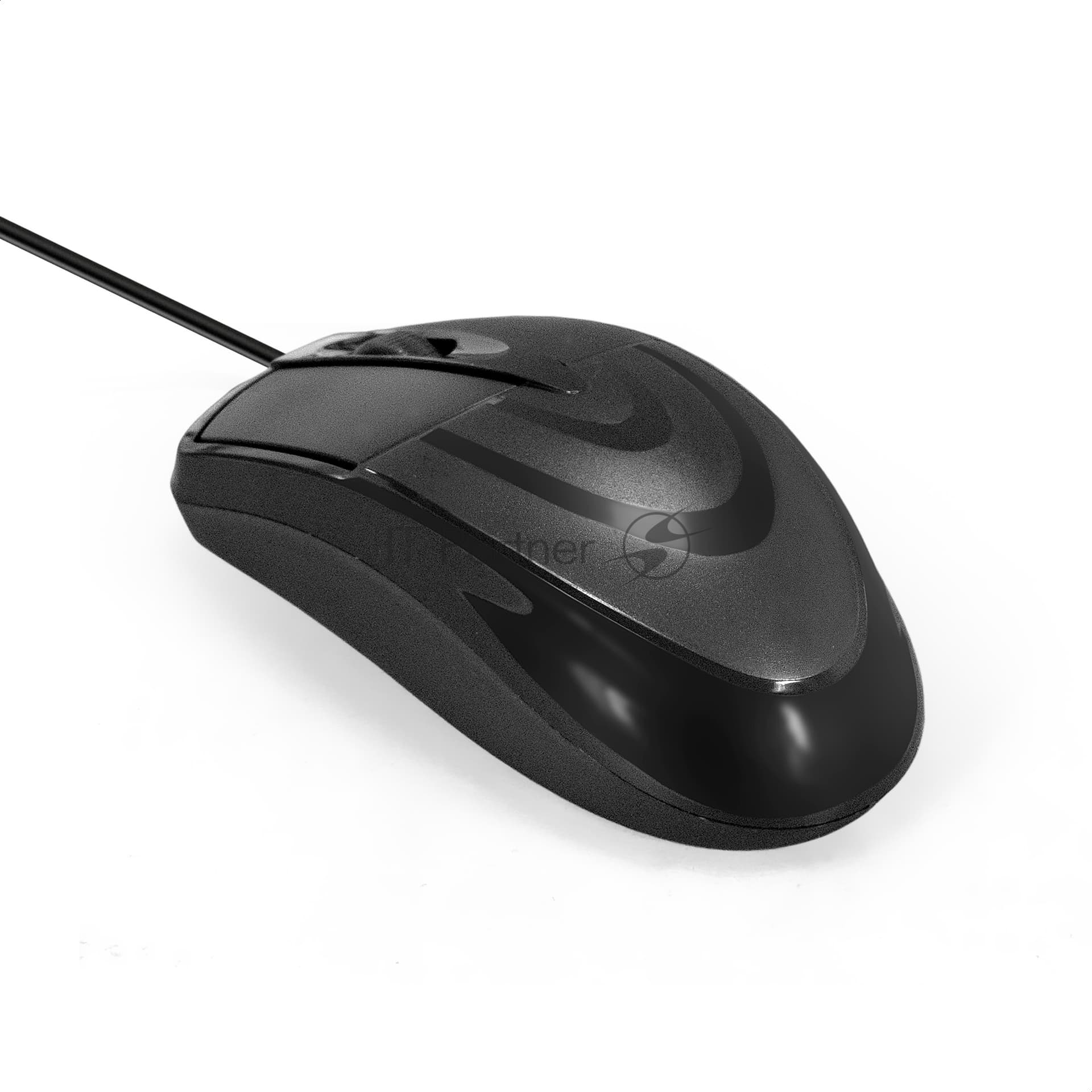 Комплект клавиатура+мышь ExeGate MK110-OEM проводной, USB, 1000 DPI, чёрный
