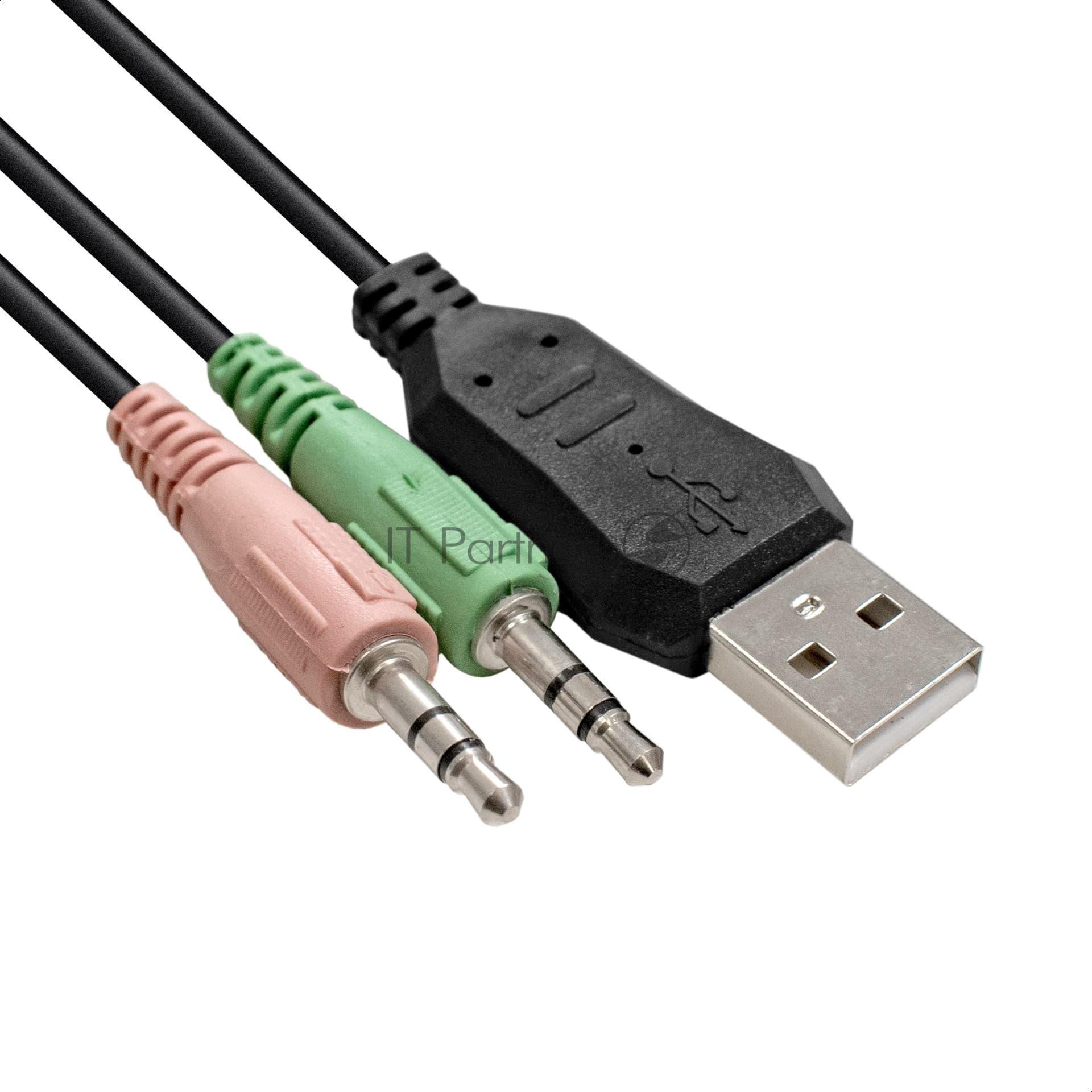 Гарнитура ExeGate Gaming HS-520G чёрный, проводная, 2 x mini jack 3.5 мм + USB, подсветка, регулятор громкости