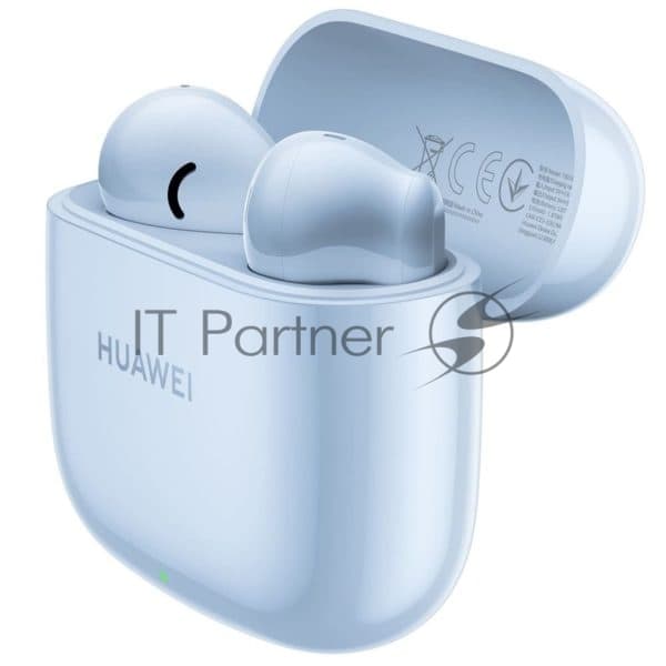Наушники TWS Huawei Freebuds SE 2 синий, вкладыши, Bluetooth, быстрая зарядка, до 9 ч