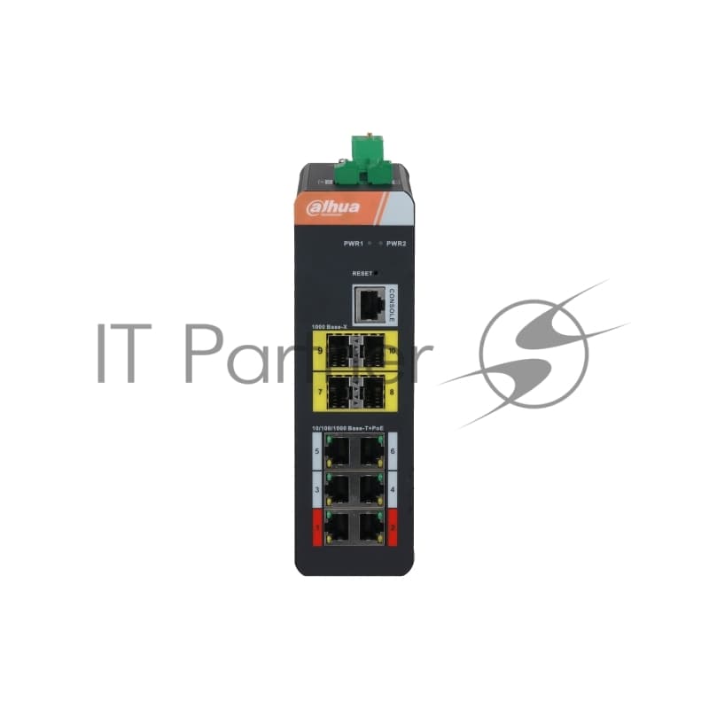 Коммутатор Dahua DH-IS4410-6GT-120 6G 4SFP 6PoE 120W управляемый