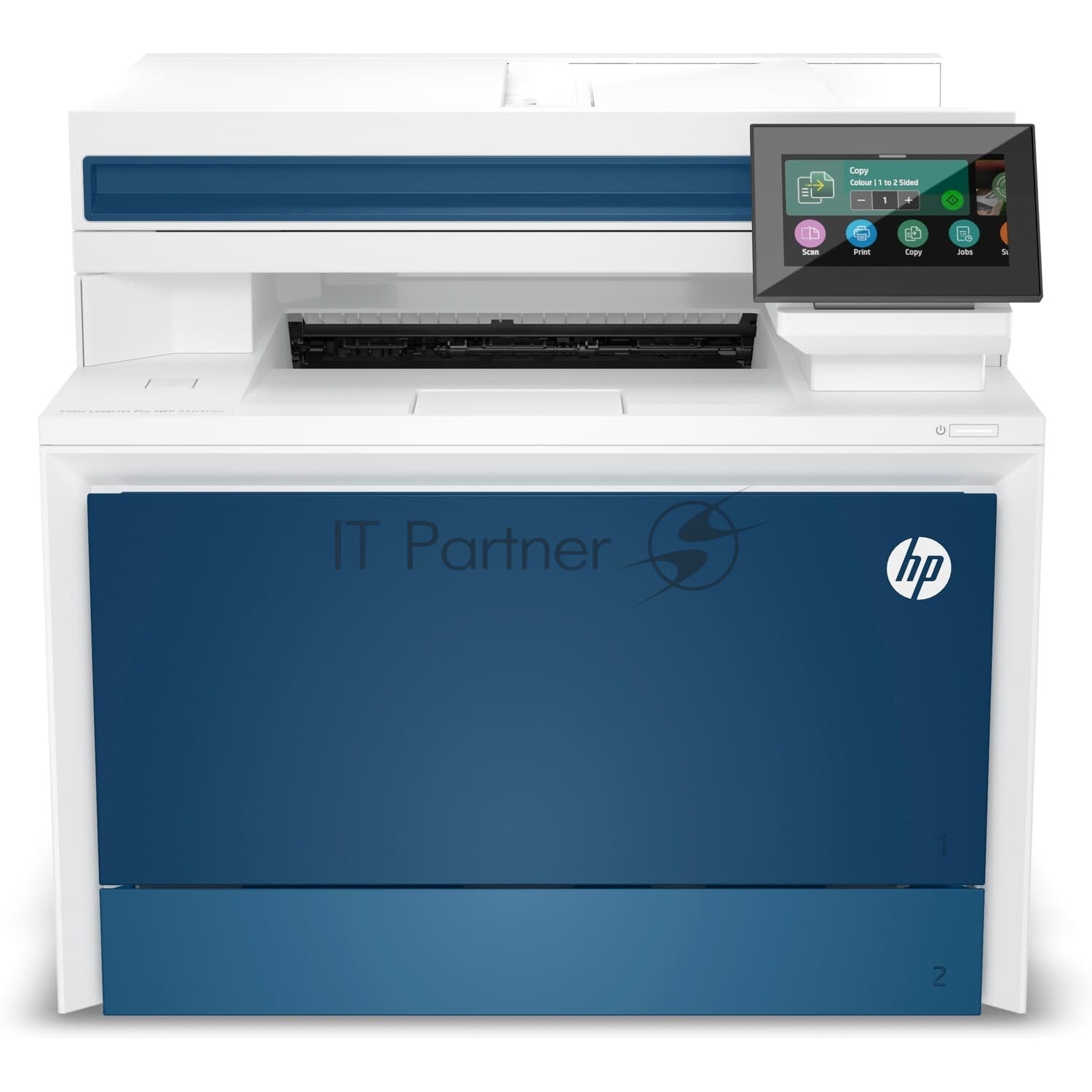 МФУ лазерное HP Color LaserJet Pro MFP 4303fdw (5HH67A), A4, цветной, печ. 33 стр/мин., скан. до 44 стр/мин. (ч/б) 35 стр/мин. (цвет), 600 x 600 dpi (печать) 1200 x 1200 dpi (скан.), Bluetooth, USB, Wi-Fi