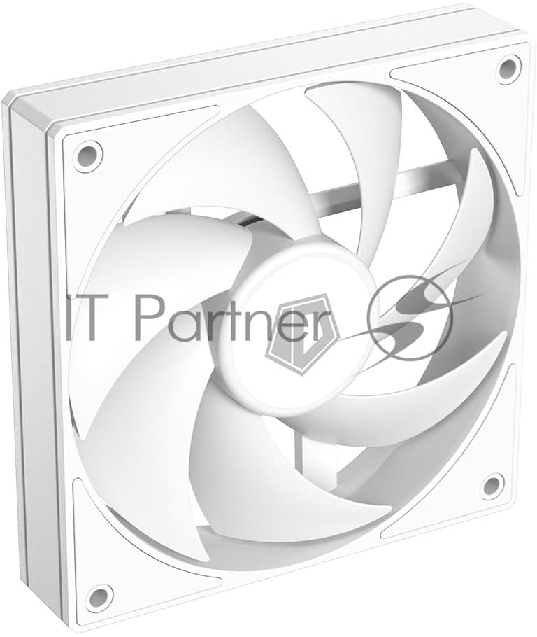 Вентилятор для корпуса ID-Cooling AF-125-W 120х120x25 белый 4-pin 30дБ Ret