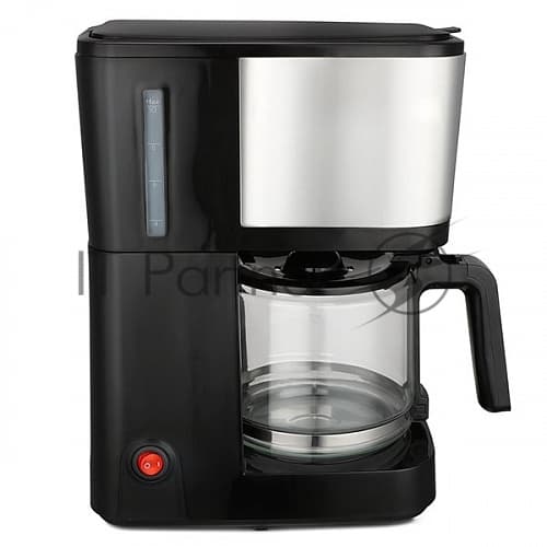 Кофеварка капельная BQ CM2007 стальной/черный, исп. кофе - молотый, 1.25 л, 750 Вт