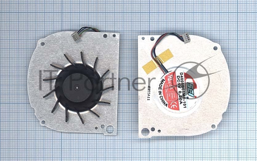 Вентилятор (кулер) для ноутбука Apple Powerbook A1106 G4