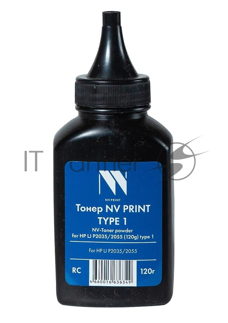 Тонер NV Print NV-HPLJP2035(120G)TYPE1 Black