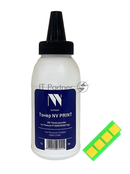 Заправочный комплект NV PRINT для Pantum PC-212EV P2203/P2502/M6502/M6552 (тонер + безлимитный чип)