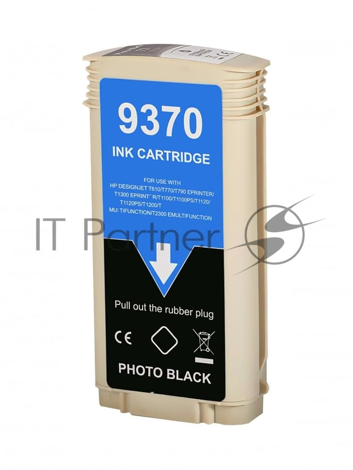 -/ Струйный картридж NV Print 72 (NV-C9370A) Photo Black для HP DesignJet T1100, T1120, T1200, T1300, T610, T620, T770, T790, T2300, T795 (130 мл)