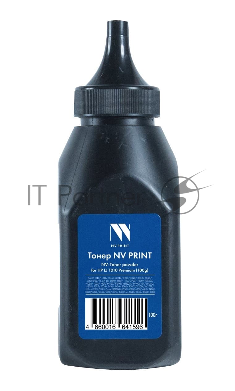 NV-1010-PR-100G Тонер NVP HP 1010 (100г)