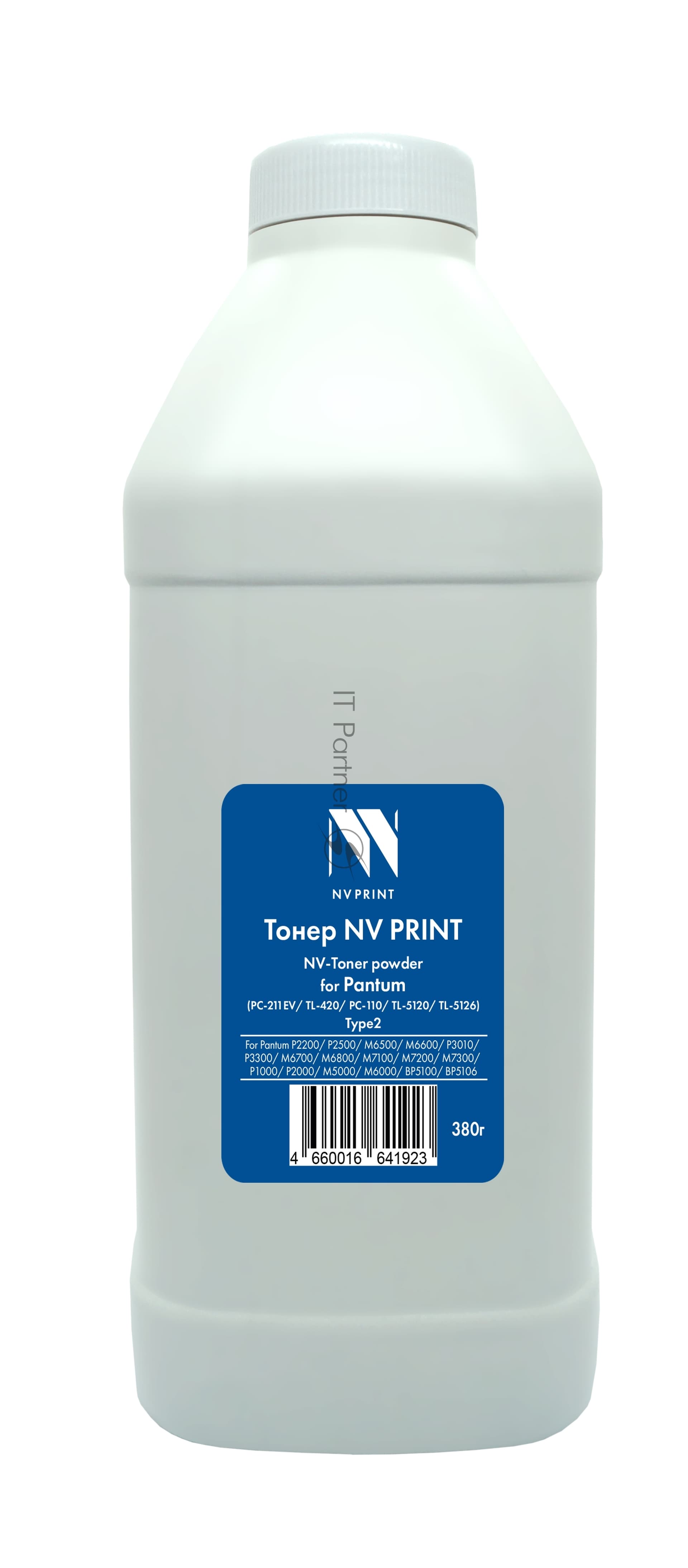 Тонер NV Print NV-Pantum-Type2-380g Black