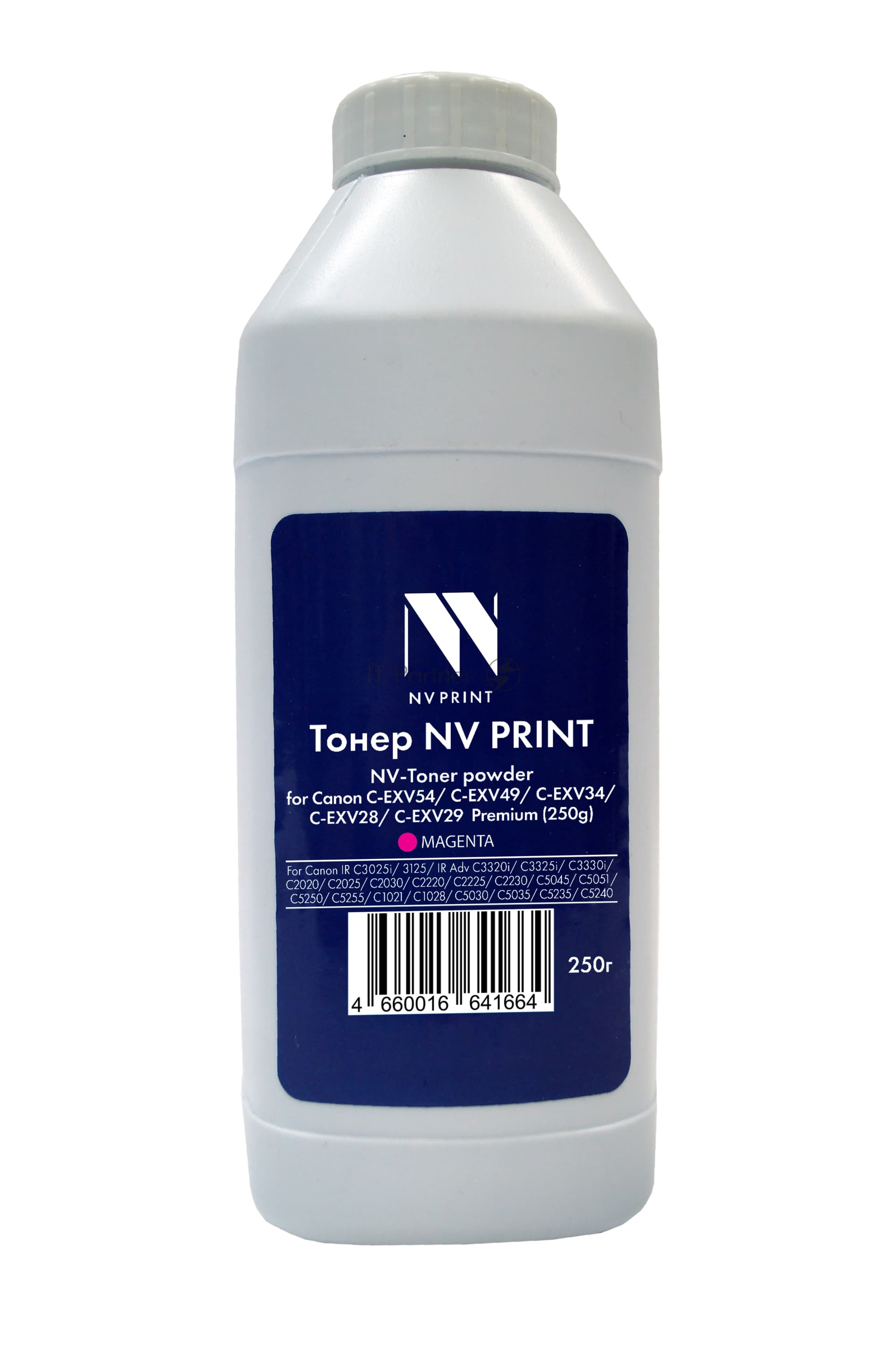 Тонер NV Print NV-CEXV54-PR-250gM Magenta