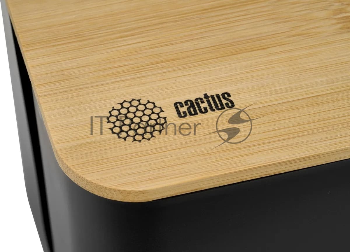 Органайзер Cactus CS-BOX-BL черный/бамбук