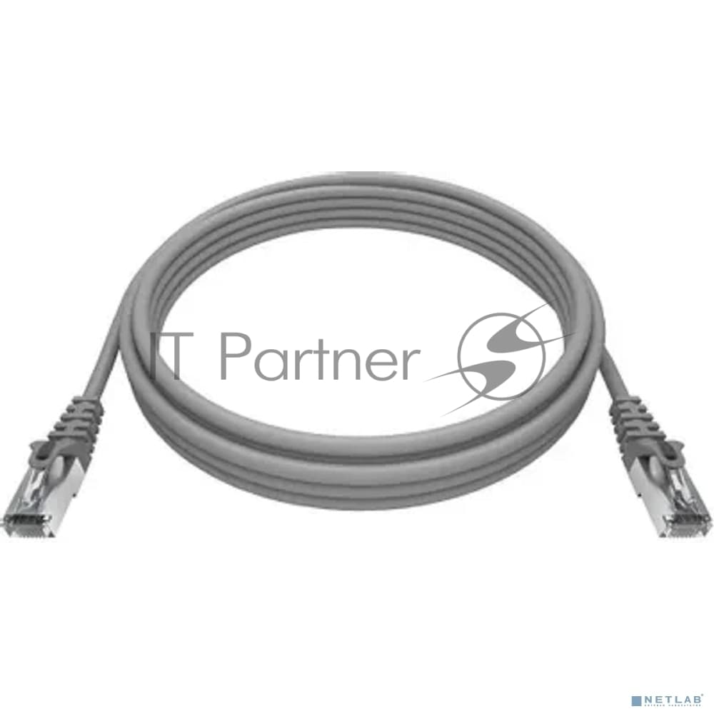 Патч-корд NTSS NTSS-PC-FTP-RJ45-5e-1.5-LSZH-GY NTSS-PC-FTP-RJ45-5E-1.5-LSZH FTP RJ-45 вил.-вилка RJ-45 кат.5E 1.5м серый LSZH (уп.:1шт) 26AWG