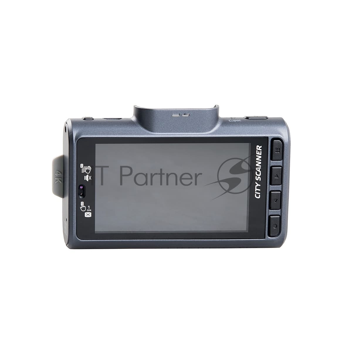 Видеорегистратор Silverstone F1 CityScanner 4K Wi-Fi, 3840x2160, 3", GPS/ГЛОНАСС, Wi-Fi, G-сенсор, датчик движения, GPS-информатор