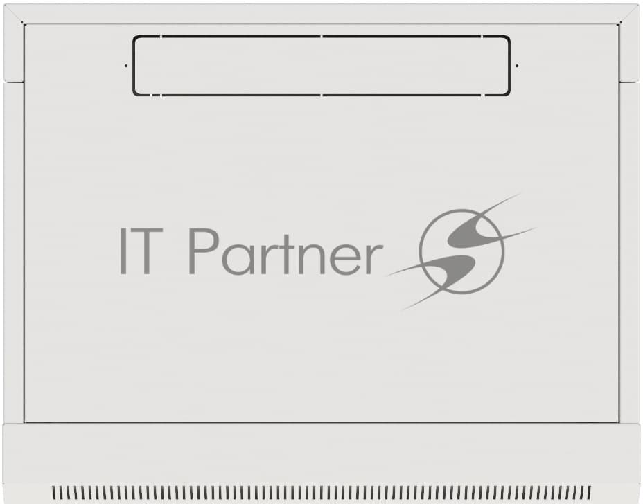 Шкаф коммутационный NTSS Премиум (NTSS-W9U6060GS-2) настенный 9U 600x600 мм пер. дв. стекл 60 кг серый IP20 сталь