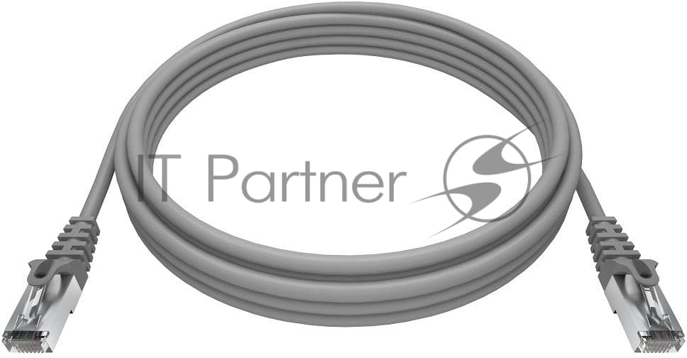 Патч-корд NTSS NTSS-PC-FTP-RJ45-5e-3.0-LSZH-GY NTSS-PC-FTP-RJ45-5E-3.0-LSZH FTP RJ-45 вил.-вилка RJ-45 cat.5e 3м серый LSZH (уп.:1шт) 26AWG