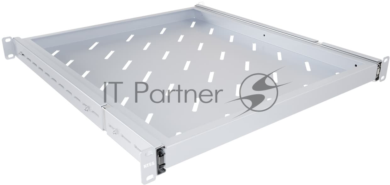 Полка выдвижная NTSS NTSS-MSKB-FS-800 1U нагр.:20кг. 19" 500мм серый (упак.:1шт)